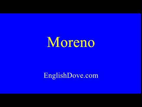 How to pronounce