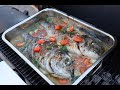 Как можно вкусно приготовить дорадо в смокаре I Das beste Rezept für Dourado Fisch aus dem Smoker