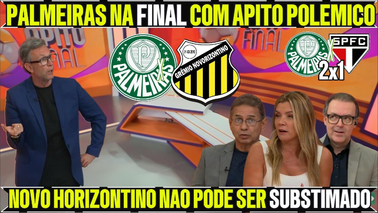 🔥 NETO DISPARA SOBRE ARBITRAGEM E PROJETA FINAL DO PAULISTA