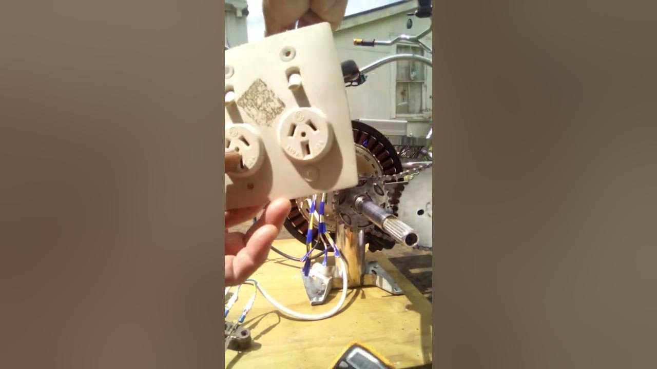 3 in one generator from a smart drive washing machine motor YouTube