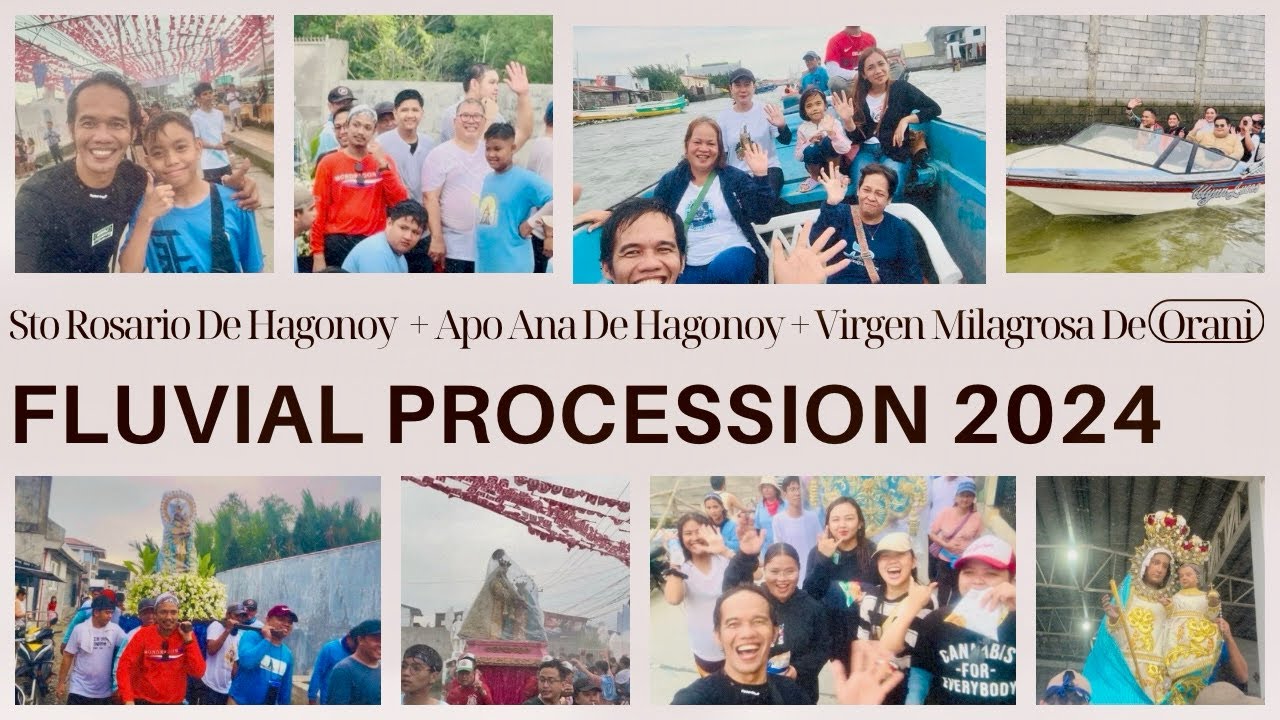 PAGODA | PRUSISYON | STO ROSARIO | APO ANA | VIRGEN MILAGROSA DE ORANI🇵🇭 #4k