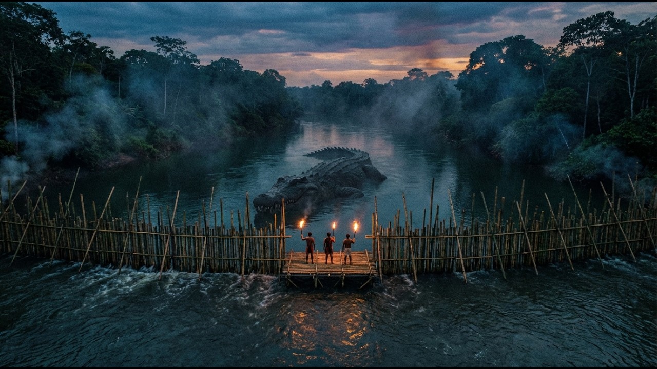 The River is Dangerous — Building a Massive Barrier to Catch a Monster