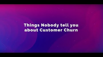 Things Nobody tell you about Customer Churn |  AI use case in Banking | Churn Prediction