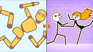 🎯 Ragdoll Break kick & break 🆚 through the wall (stealing puzzle) Gameplay Mobile screenshot 4