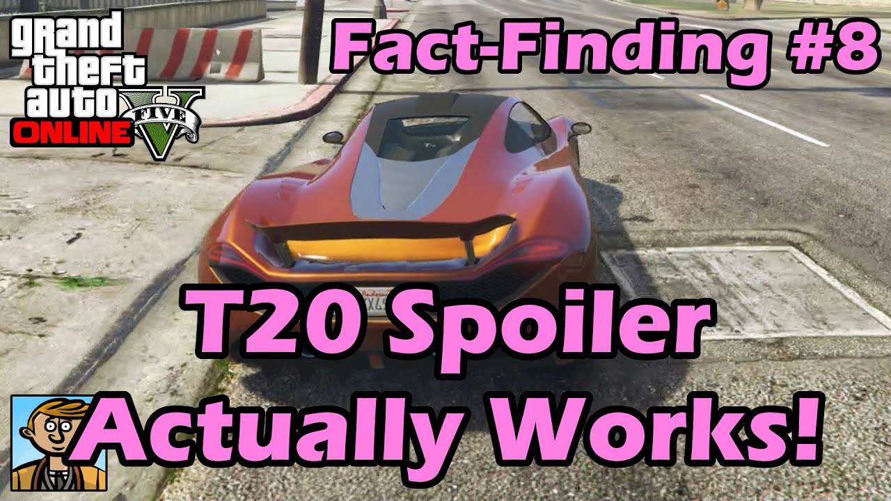 T20 Spoiler Actually Works! GTA FactFinding №8 YouTube