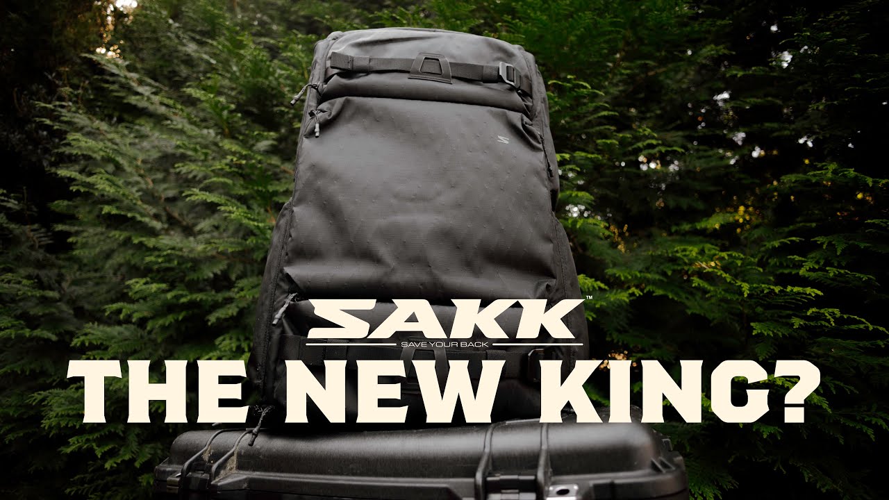 Large Camera Backpack for FX6, RED, and 16” Laptop Sakk Pack V2