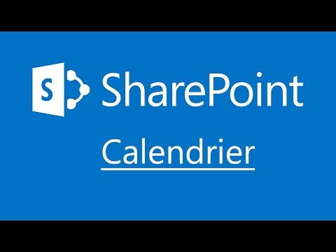 SharePoint - Calendrier