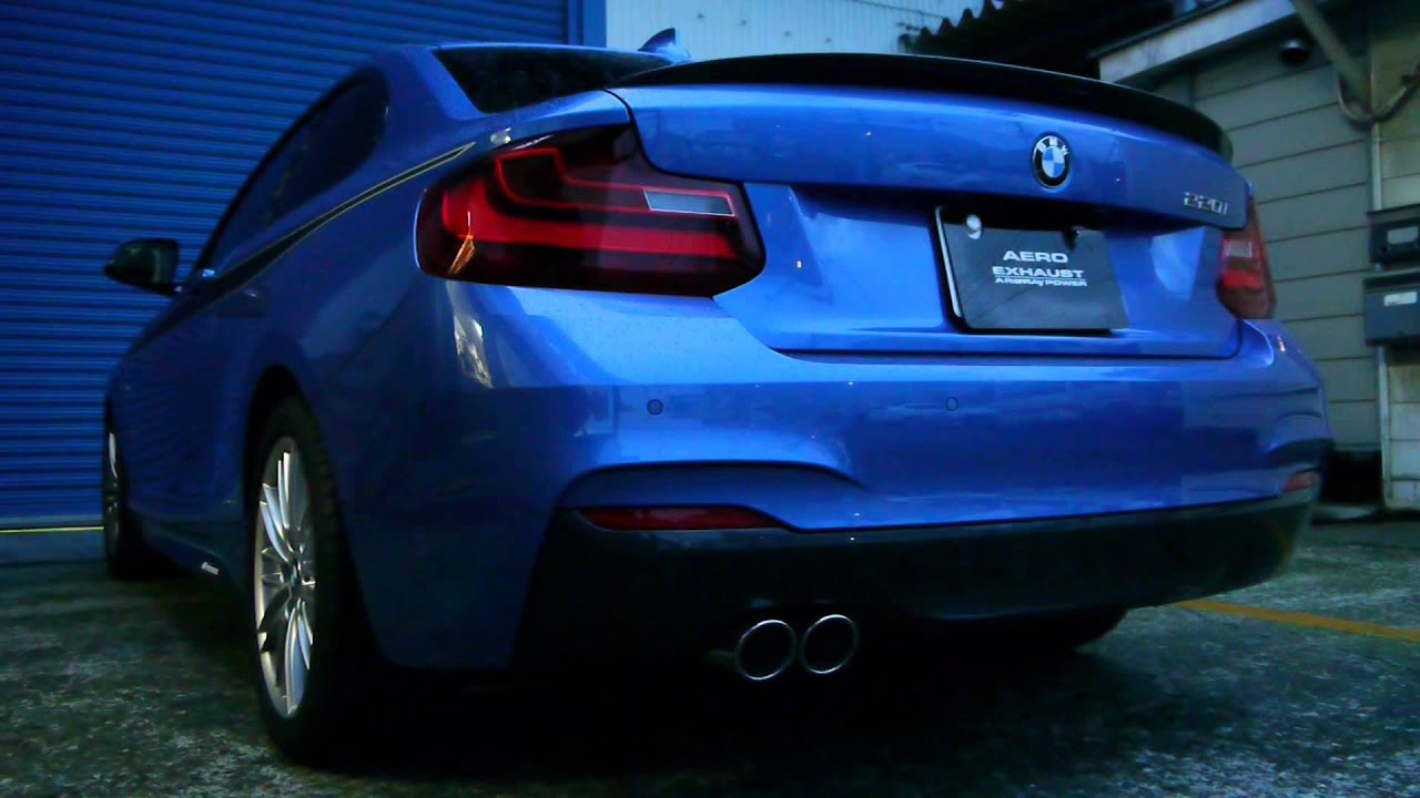 自動車用スポーツエキゾースト Made in Japan. 職人が手作業で完成させる高品質な製品です ARQRAY BMW F22 220i COUPE Stainless Exhaust