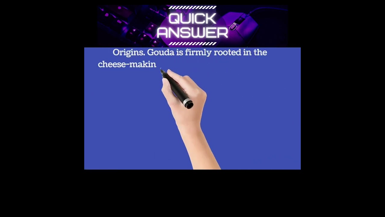From which country does Gouda cheese originate? YouTube