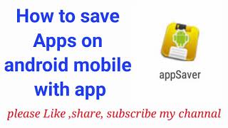 How to save apps on mobile with app screenshot 2