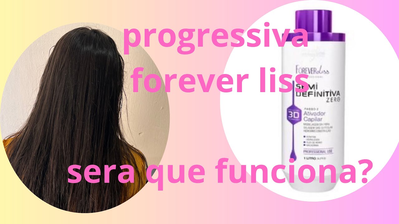 Testando progressiva semi definitiva da Forever Liss #progressiva #progressivaemcasa #foreverliss 
