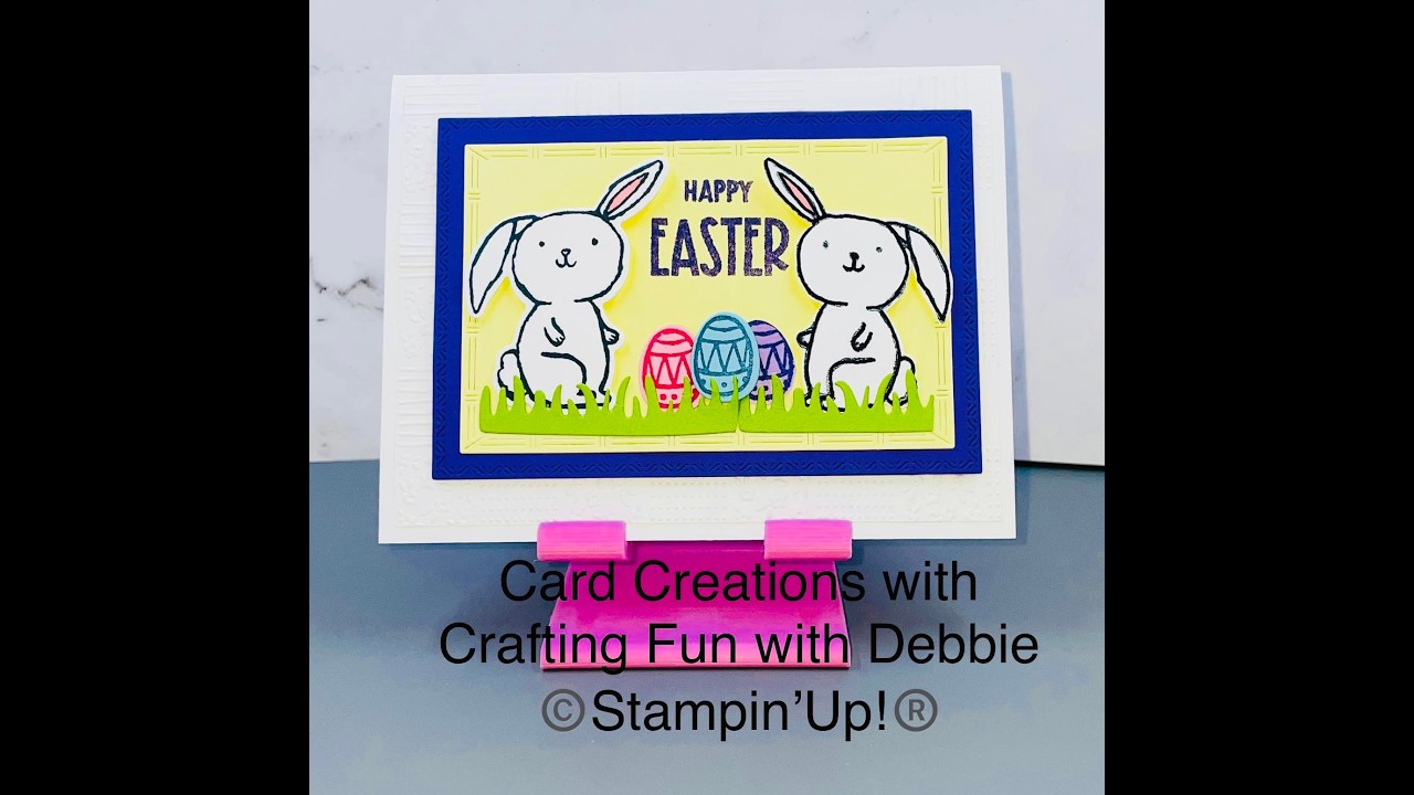 Cute Easter Card | Easter Basket Stamp & Dies | Easy Card Making Tutorial