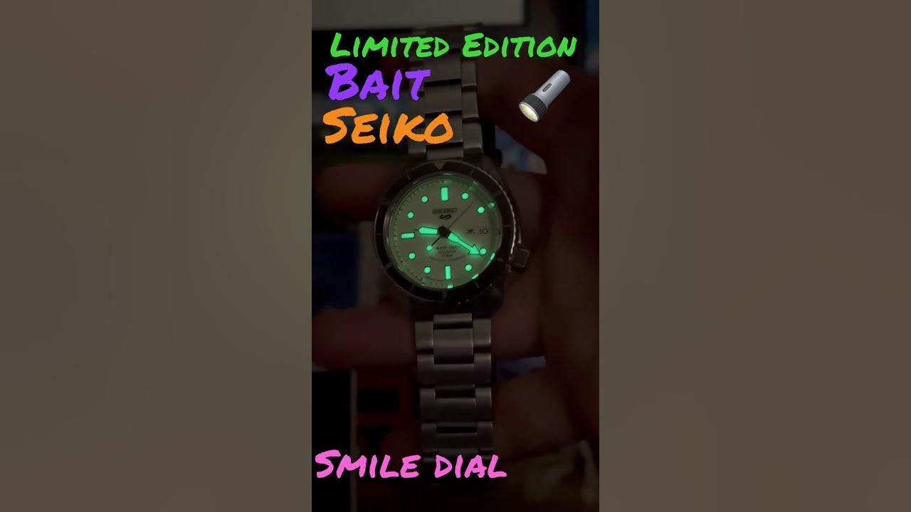 Limited Edition Seiko BAIT sbsa145 - YouTube