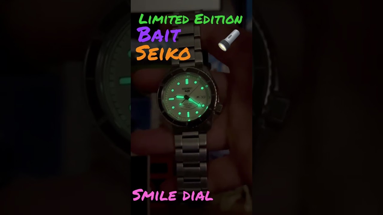 Limited Edition Seiko BAIT sbsa145