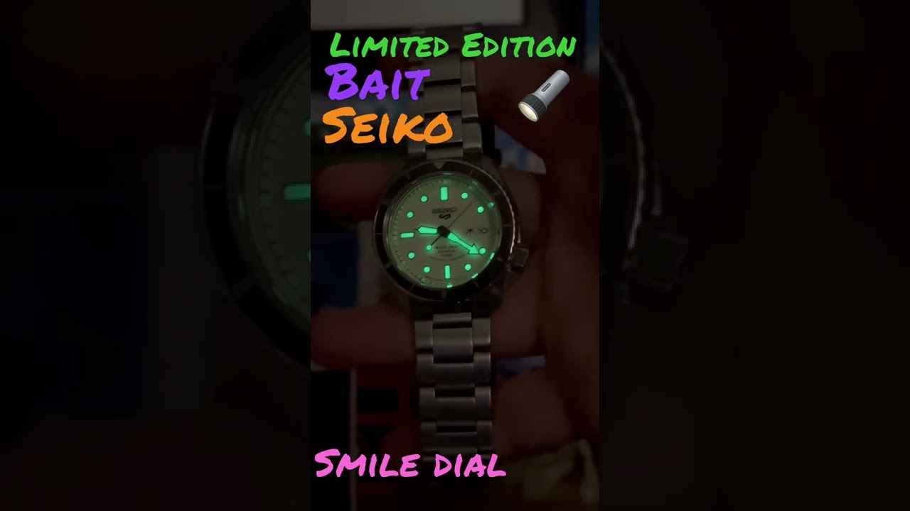 Limited Edition Seiko BAIT sbsa145 - YouTube