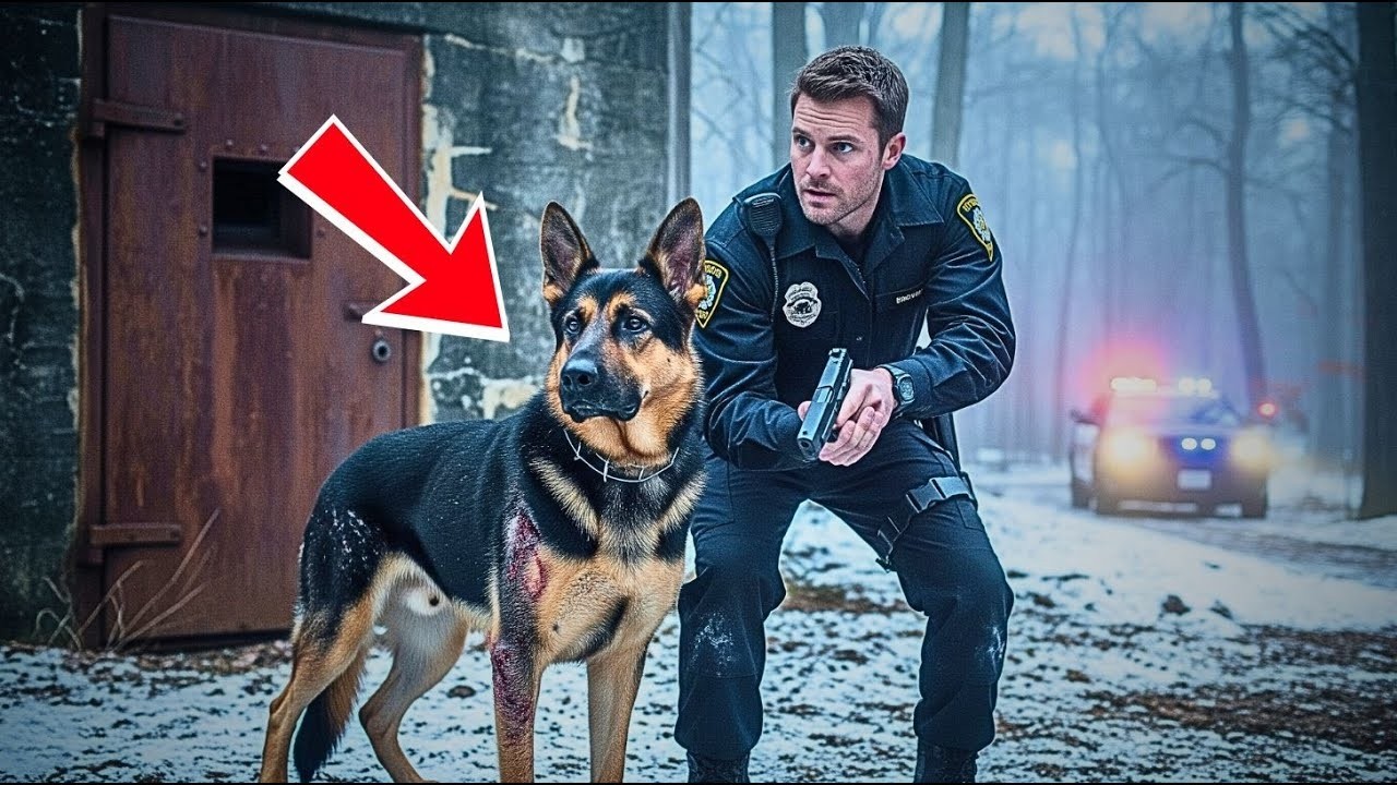 Mysterious K9 Dog Leads Officer to A Hidden WWII Lab—The Secret Inside Was Never Meant to Be