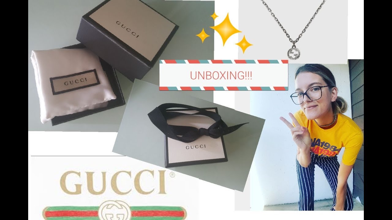 gucci jewelry packaging