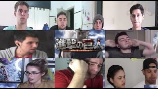 【海外の反応】進撃の巨人 2期 6話 海外の反応/Attack on Titan Season2 ep6 Reactions ライナー巨人化 海外の反応