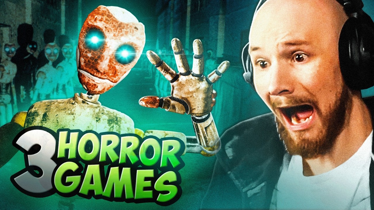 Ich spiele 3 kostenlose Indie Horror Spiele..