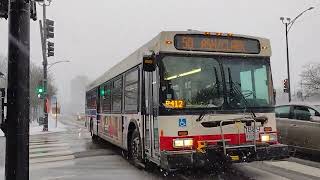 CHICAGO TRANSIT AUTHORITY 2008 NEW FLYER INDUSTRIES D40LF 1889 ON ROUTE 50