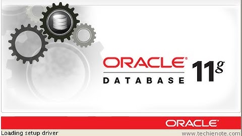 Instalación de ORACLE 11g Enterprise Edition