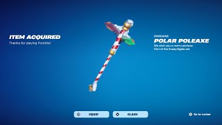 How To Get Polar Poleaxe Pickaxe NOW FREE In Fortnite! (Free Polar Poleaxe Pickaxe)