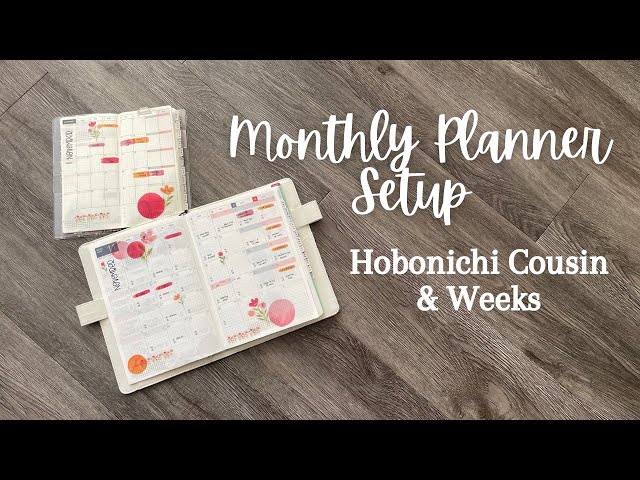 MONTHLY HOBONICHI SETUP // Weeks & Cousin 