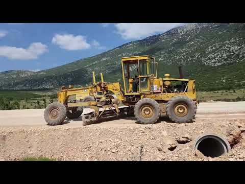 Harika Video Komatsu Greyder sizi başka bir seviyeye taşıyacak yol tamiri iş makinaları videoları