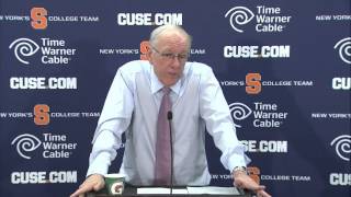 Jim Boeheim vs. NC State Postgame