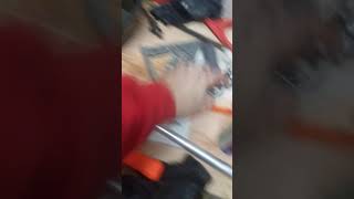 1998 Kawasaki KDX200 fork disassembly