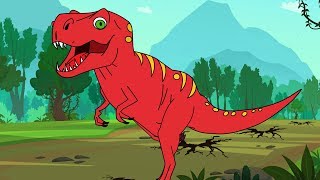 T-rex Tyrannosaurus Rex Dinosaur song I Kid & family friendly Dinosaurs Songs by Fun For Kids TV