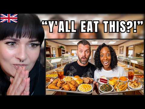 British Girl Watches Brits Try Southern Food in the Deep South