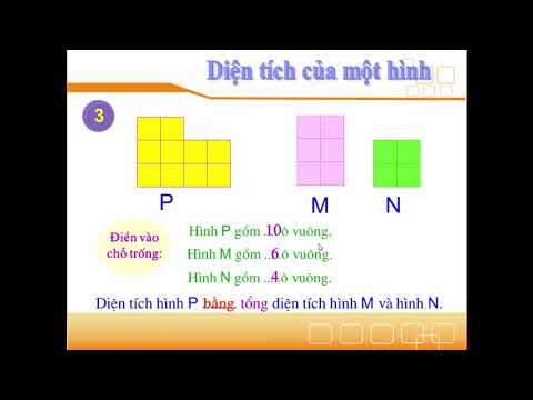 Tuần 28 - 06/5 - Toán - Diện tích của một hình - Giáo viên: Huỳnh Thị Trúc Chi