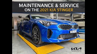 2021 Kia Stinger Maintenance & Service l How to maintain your 2021 Stinger at home!
