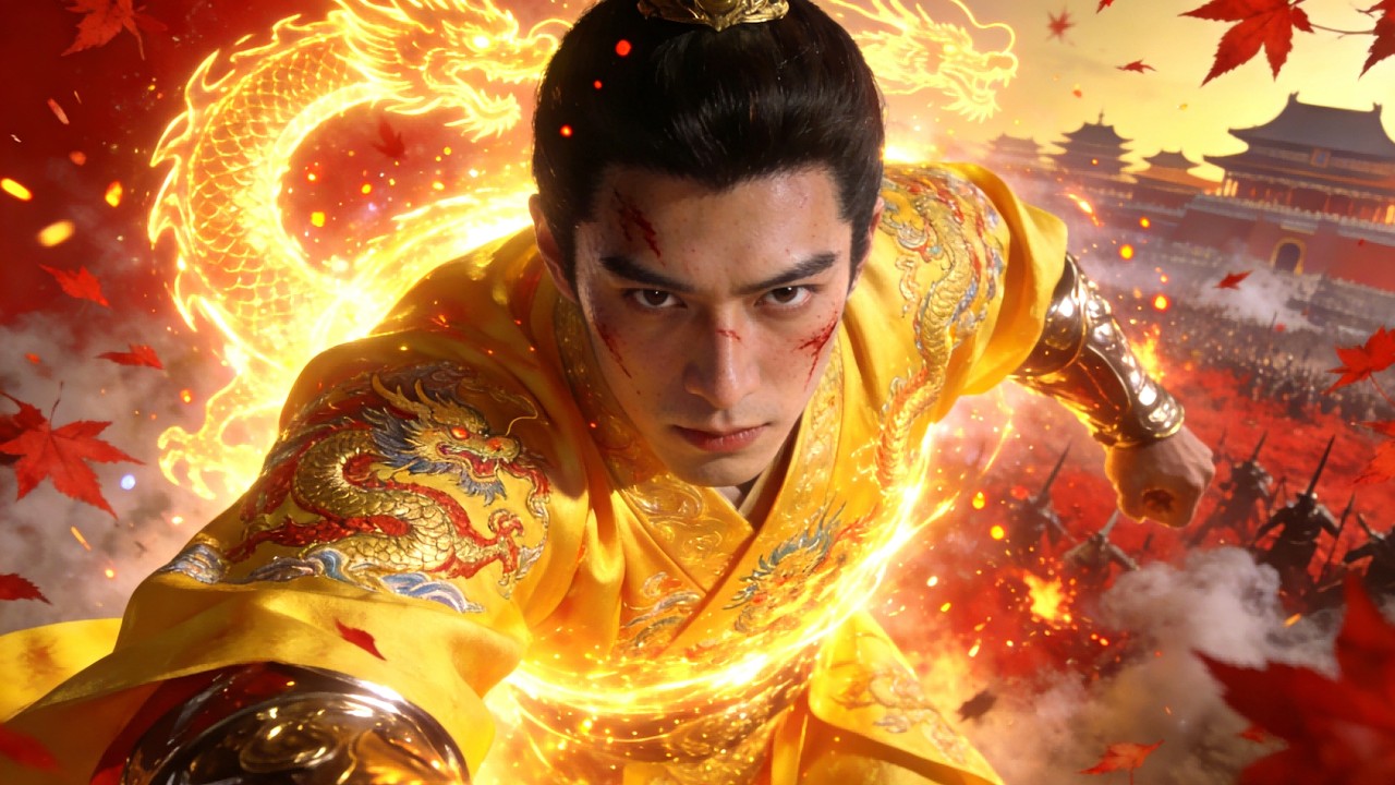 穿成纨绔九皇子，本想摆烂逍遥，谁知下人侮辱太子陷害，一路杀穿朝堂登基称帝！