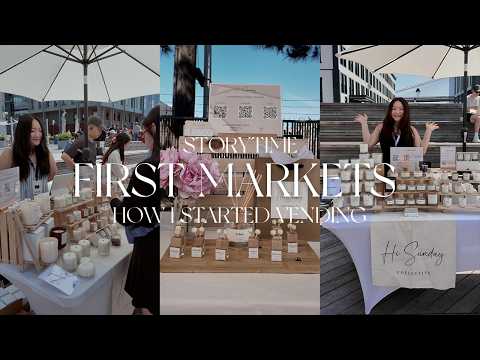 SMALL BUSINESS DIARIES | how I started selling in-person makers market vlog, michaels makerplace