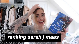 RANKING SARAH J MAAS BOOKS WORST TO BEST Read by Lucy