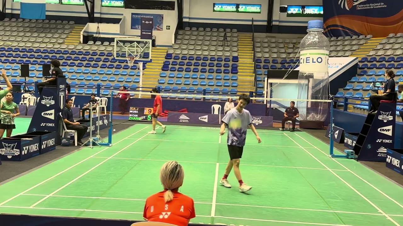 2025 Pan Am U17 BS Alan Zhang & Justin Xia Final game