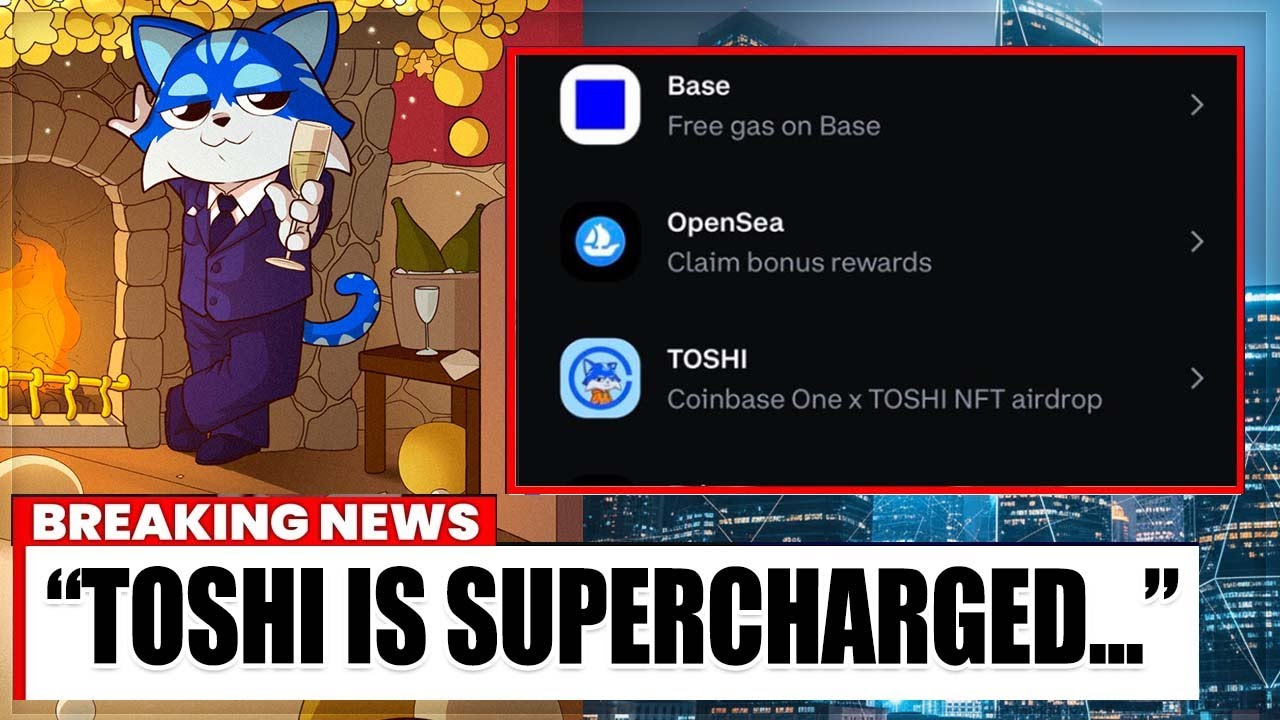 Coinbase Just Made TOSHI Impossible to Ignore… This Changes Everything 😳🚨  - YouTube