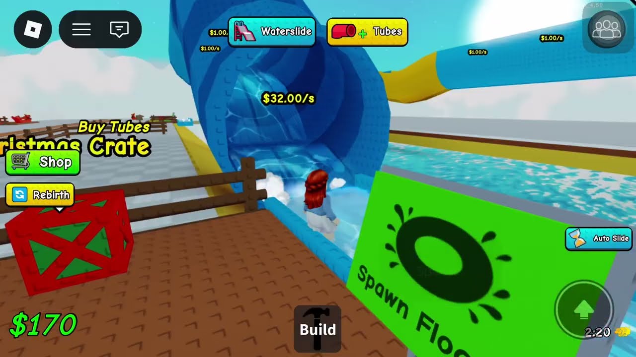 Build a Waterslides 1