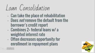 Student Loan Training: Delinquency and Default