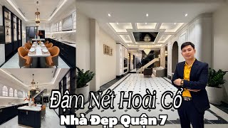 💥Nhà Đẹp Quận 7 Đậm Nét Hoài Cổ Kiến Trúc Tân Cổ Điển Không Gian Sống Lý Tưởng Nơi Bình Yên !