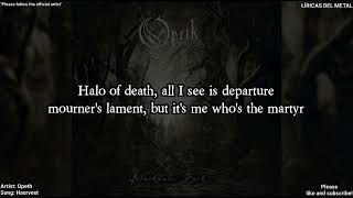 OPETH - HARVEST (LYRICS ON SCREEN)