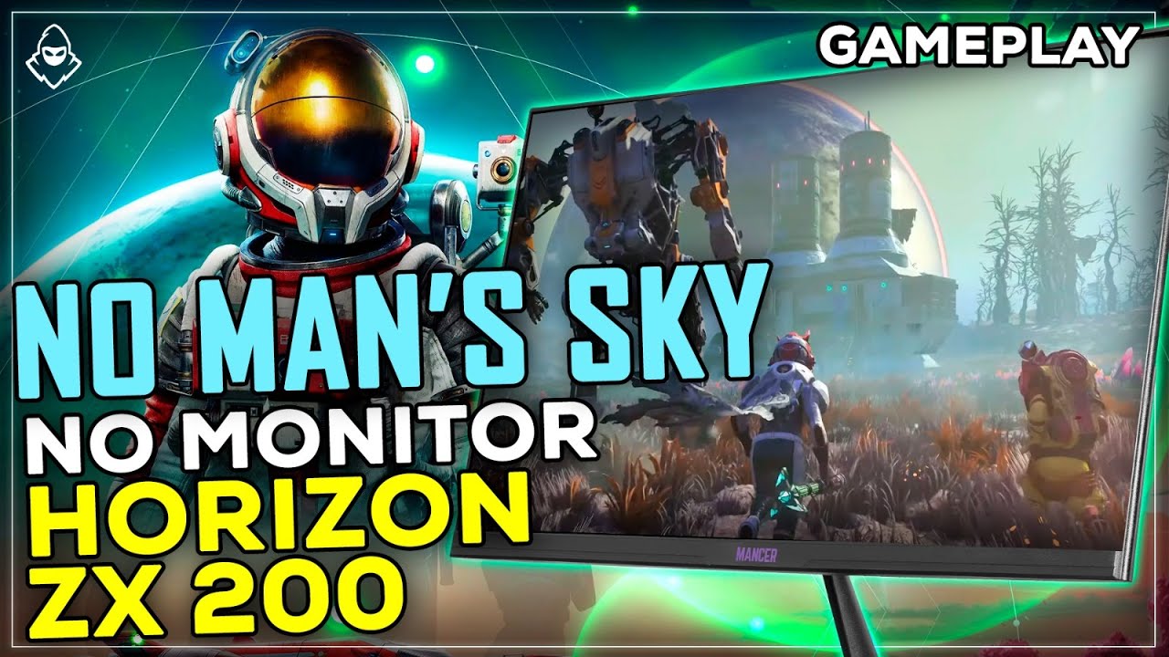 GAMEPLAY de NO MAN´S SKY no MANCER HORIZON ZX200