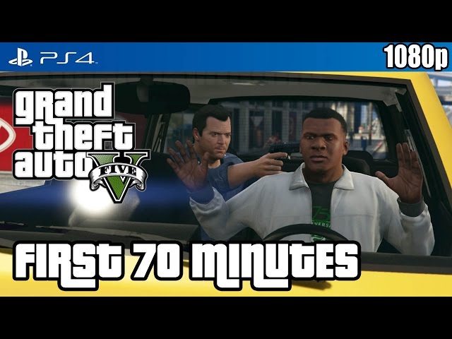  Grand Theft Auto V (PS4) : Video Games