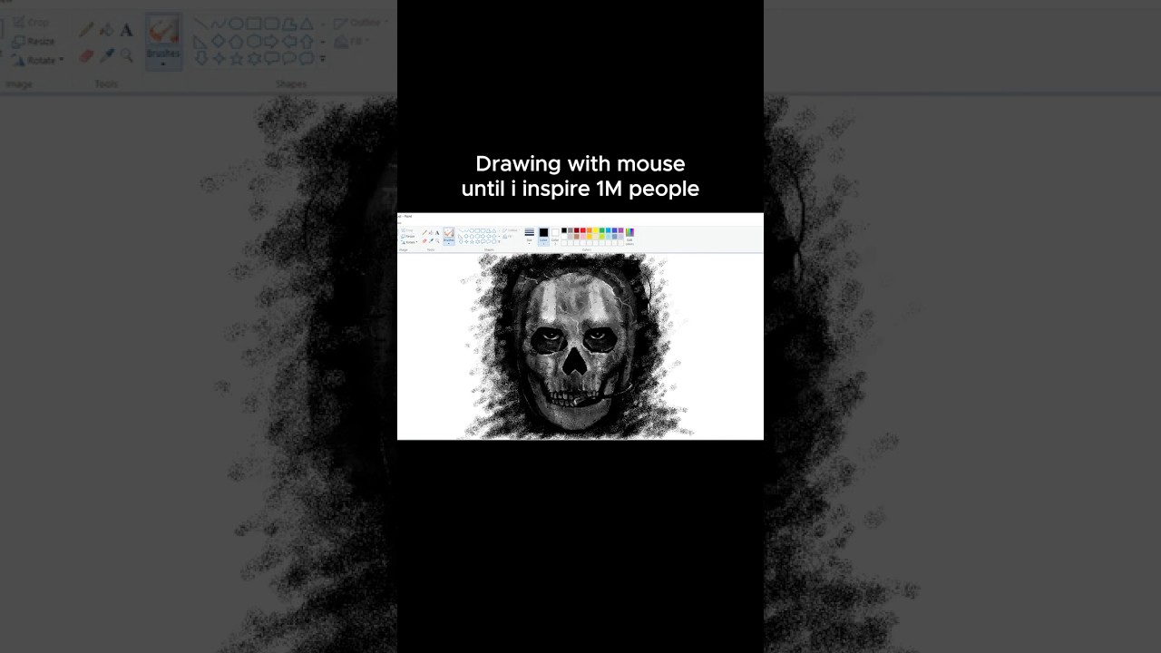 average mouse artist #art #mspaint