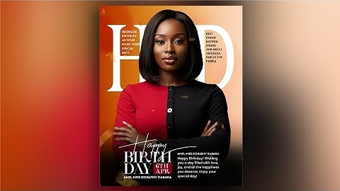 How to create Birthday Flyer Design in pixelLab | pixellab tutorial  2025 | Diko Graphics