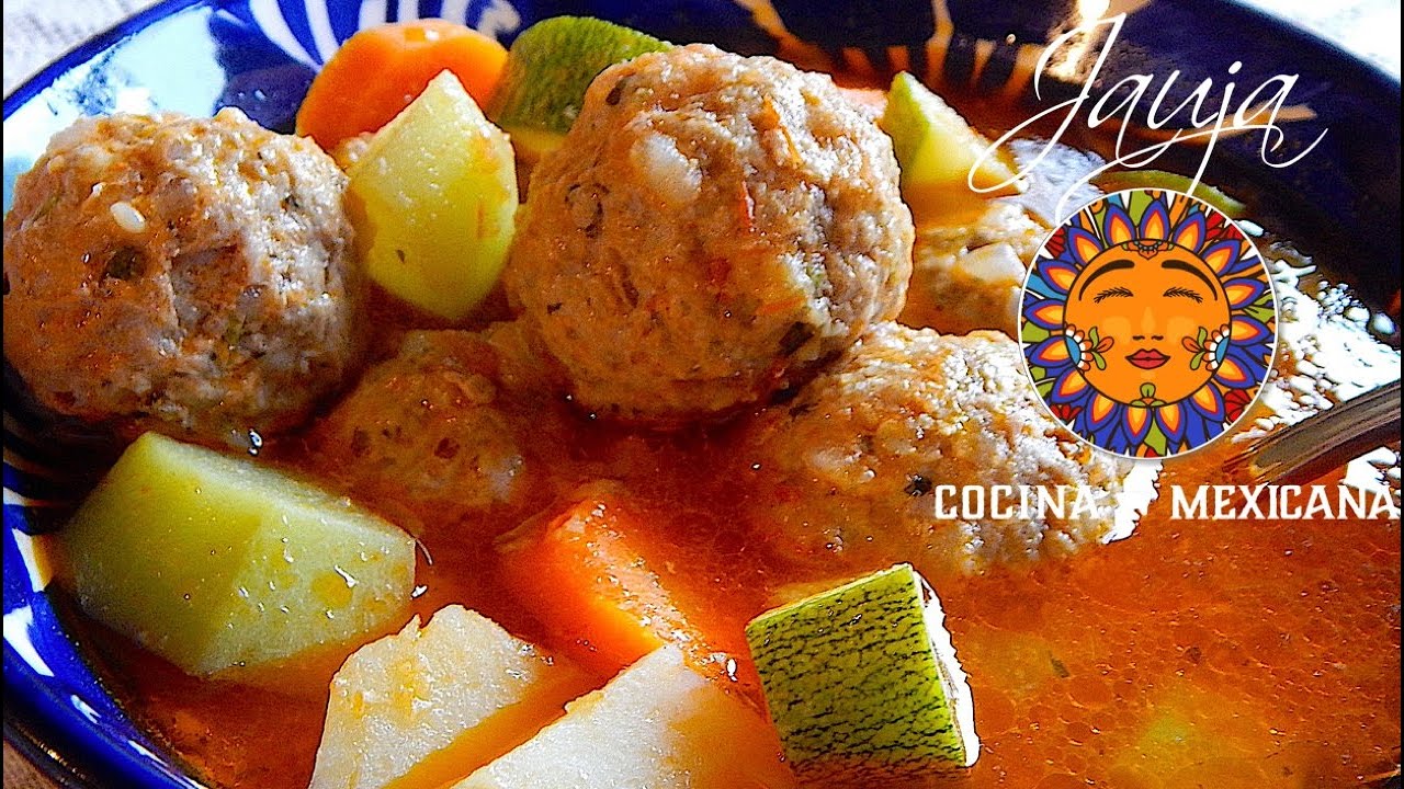 Como hacer las albondigas en caldo