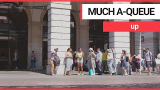 The average Brit will spend 47 days QUEUING over their lifetime | SWNS TV