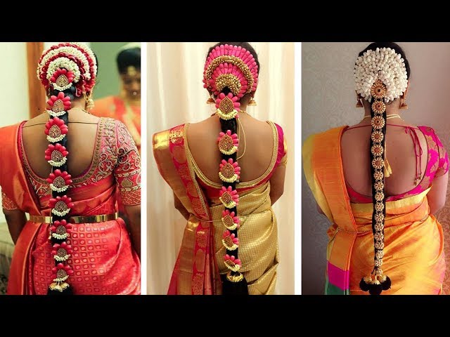 South Indian wedding hairstyle done by mee - Makeup by Arpita | Facebook